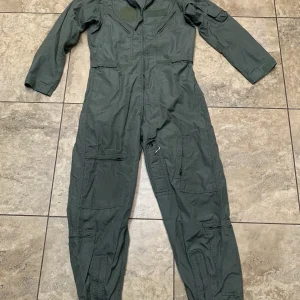 USAF Summer Coveralls Flyers Fire Resistant Polyamide 44L 845-01-043-8393 M1 #6