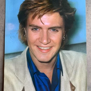 Duran Duran Simon Le Bon Poster Vintage ORIGINAL 1980s 23.5" x 35 Poster NOS D14