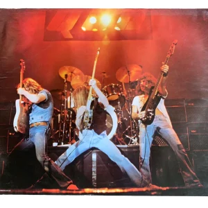 Status Quo Live Group Poster P3207 1979 Pace ORIGINAL 24.5" x 37.5 NOS