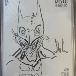 Kyle Strahm Signed Autographed W/ Sketch DKIII Comic BOOK ONE BAS Guaranteed
