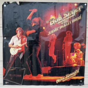 Bob Segar Nine Tonight Capital Records Vintage 1981 36" x 36" Promo Poster #54