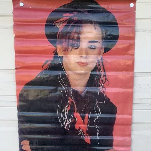 Boy George Culture Club 118 Vintage 1980's ORIGINAL 24" x 33" Poster #72