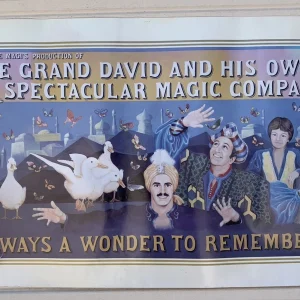 LeGrand David Magic CO. Marco The Magi's Vintage 19" x 33" Poster #143