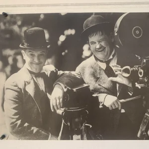 Laurel & Hardy Vintage 1970's 15.5" x 19.5" Comedy Greats Poster #186