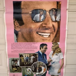 Where Does It Hurt Peter Sellers Vintage Movie Poster 1972 40" x 60" 72/266 218