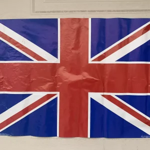 British Flag 1983 Bi-Rite Poster ORIGINAL 20" x 31" #223