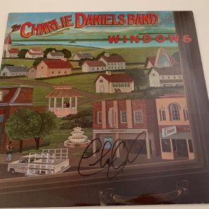 Charlie Daniels Signed Autographed Windows LP Album BAS Certified #1