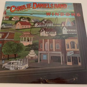 Charlie Daniels Signed Autographed Windows LP Album BAS Certified #2
