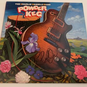 Charlie Daniels Signed Autographed Powder Keg LP Album BAS Certified
