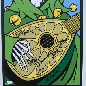 Grateful Dead Signed VIP 2000 Poster Weir Lesh Hart Kreutzmann Haynes Jeff JS G3