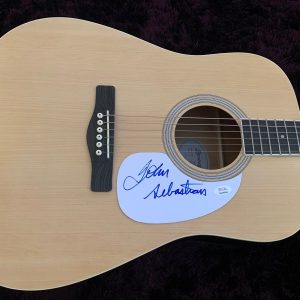 John Sebastian Woodstock Signed Autographed Acoustic Guitar PSA Certified