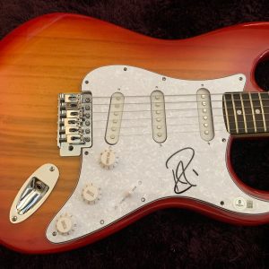 Robin Zander Cheap Trick  Signed Autographed Electric Guitar Beckett Certified