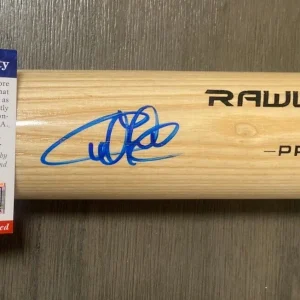 WILLSON CONTRERAS MILWAUKEE BREWERS SIGNED AUTO RAWLINGS BIG STICK BAT PSA **