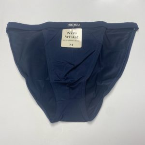 NDS Men Swimwear Microfiber Open Side Bikini Blue M