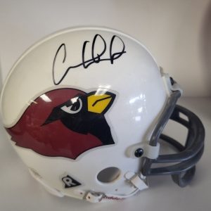 ANDRE WADSWORTH ARIZONA CARDINALS SIGNED AUTO RIDDELL MINI HELMET W/ COA