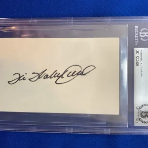 TIM WAKEFIELD BOSTON RED SOX SIGNED AUTOGRAPHED INDEX CARD BECKETT AUTHENTICATED