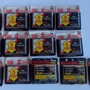 13 Packs Twin II Razor 180 Blades Compatible W/ Gillette Trac II Razors B9