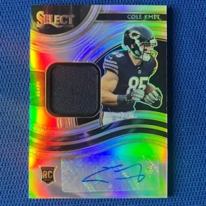 2020 PANINI SELECT COLE KMET CHICAGO BEARS RPA RC JERSEY AUTO CARD /199 #RSM-CKM