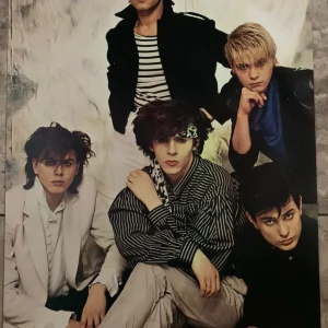 Duran Duran Vintage Group Poster 1981 ORIGINAL 24.5" x 35 NOS AA039 D14