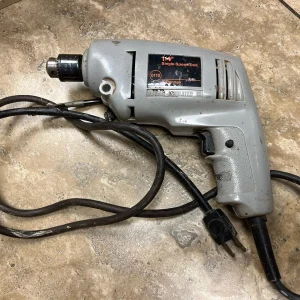 Vintage Craftsman Sears USA 1/4" Industrial 0110K Compact Electric Drill