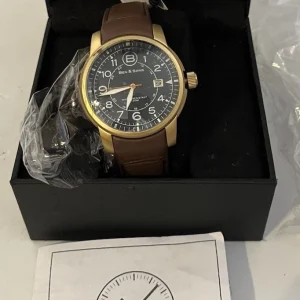 Ben & Sons 10006 Stainless  Quartz Chronograph Men's Watch NEW IN BOX W TAG B1