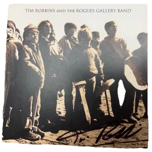 Tim Robbins Rogues Band Autographed Signed CD Cover PSA