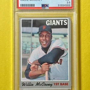 1970 TOPPS WILLIE MCCOVEY #250 PSA VG+ 3.5 GIANTS HOF
