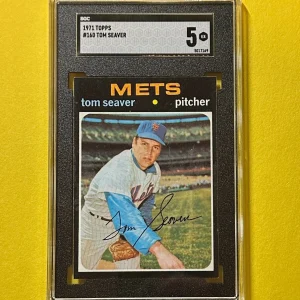 1971 TOPPS TOM SEAVER #160 SGC EX 5 METS