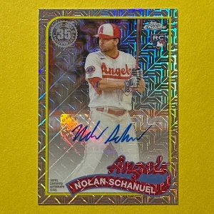 2024 TOPPS MOJO PACK NOLAN SCHANUEL AUTOGRAPH #2T89C-85 ANGELS