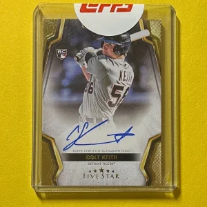 2024 TOPPS FIVE STAR COLT KEITH ROOKIE AUTO #FSA-CK TIGERS