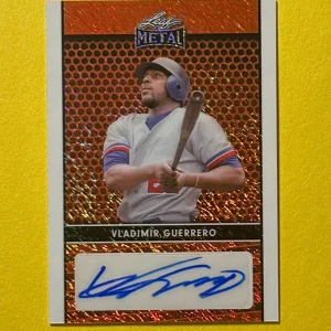 2024 LEAF METAL VLADIMIR GUERRERO AUTOGRAPH /6 #LA-VG1