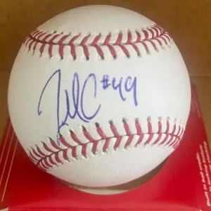 WILLI CASTRO TIGERS/TWINS SIGNED AUTOGRAPHED M.L. BASEBALL BECKETT AUTH