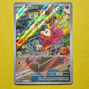 FUECOCO 201/193 NM PALDEA EVOLVED ILLUSTRATION RARE HOLO POKEMON CARD