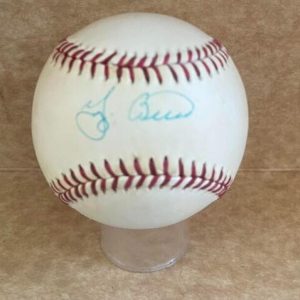 YOGI BERRA YANKEES SIGNED AUTOGRAPHED AL. BASEBALL  BECKETT AUTH
