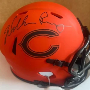 WILLIAM PERRY SIGNED AUTO RAVE MINI HELMET BECKETT AUTH