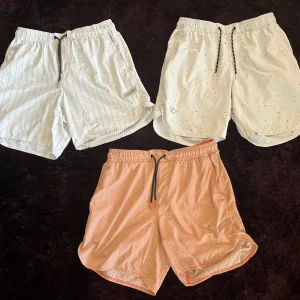 3 Pair Legends Men's Medium Lined Lightweight Athletic Shorts 11" Rise