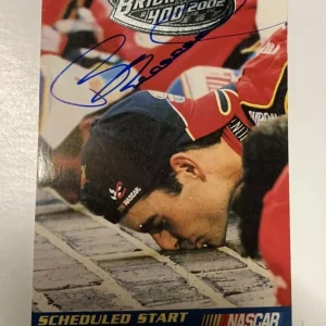 2002 Brickyard 400 Winner Bill Elliott Signed Ticket Stub NASCAR Indianapolis