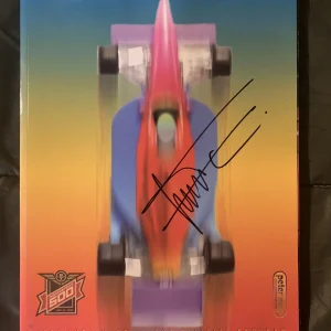 2003 Indy 500 Program Signed By Winner Gil De Ferran Autograph Helio Castroneves