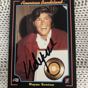 Wayne Newton Signed Trading Card Autographed