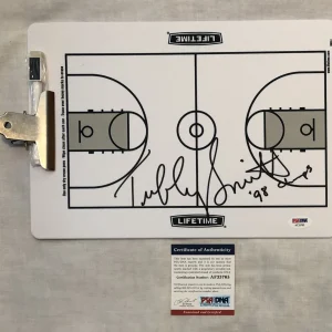 Tubby Smith Signed Autographed Kentucky Wildcats Coaches Clipboard Psa/Dna