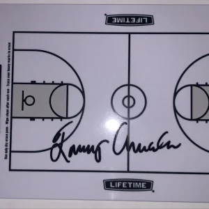 Tommy Amaker Signed Autographed Harvard Crimson Coaches Clipboard Psa/Dna