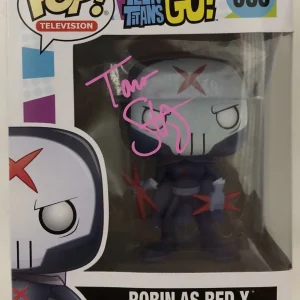 Tara Strong Signed Auto Teen Titan Go Raven Funko Pop Vinyl Voice Actor Psa/Dna