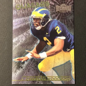 1998 Metal Universe Quasars Charles Woodson RC Raiders #3