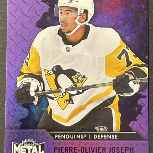 2020-21 Metal Universe Pierre-Olivier Joseph Penguins Purple Spectrum #d /199