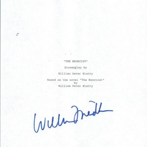 William Friedkin Signed Autograph THE EXORCIST Full Movie Script COA VD