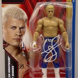 Cody Rhodes Signed Autographed The American Dream Figure JSA COA WWE Superstar
