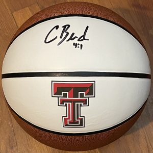 Chris Beard Signed Autographed Texas Tech Red Raiders Logo Basketball PSA/DNA