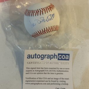 VIC DIBITETTO SIGNED AUTOGRAPH CROLB BASEBALL ACOA COMEDIAN YANKEES