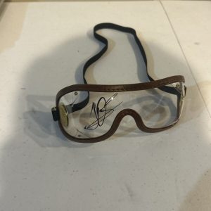 JOSE ORTIZ SIGNED AUTOGRAPH HORSE RACING GOGGLES COA SARATOGA BELMONT STAKES