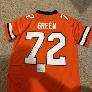 SYRACUSE ORANGE- TIM GREEN SIGNED AUTOGRAPH JERSEY PSA COA FOOTBALL NFL CUSE